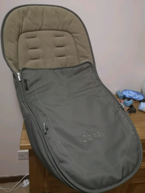 icandy olive footmuff